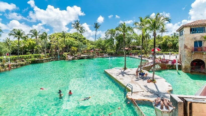 piscina pública em Coral Gables