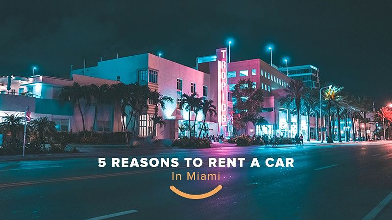 motivos para alugar um carro em Miami