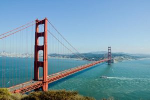 Ponte de São Francisco na Califórnia