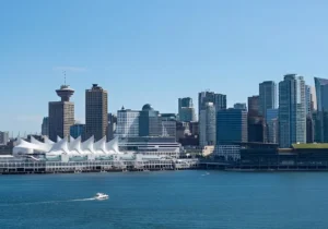 imagem com a cidade de Vancouver
