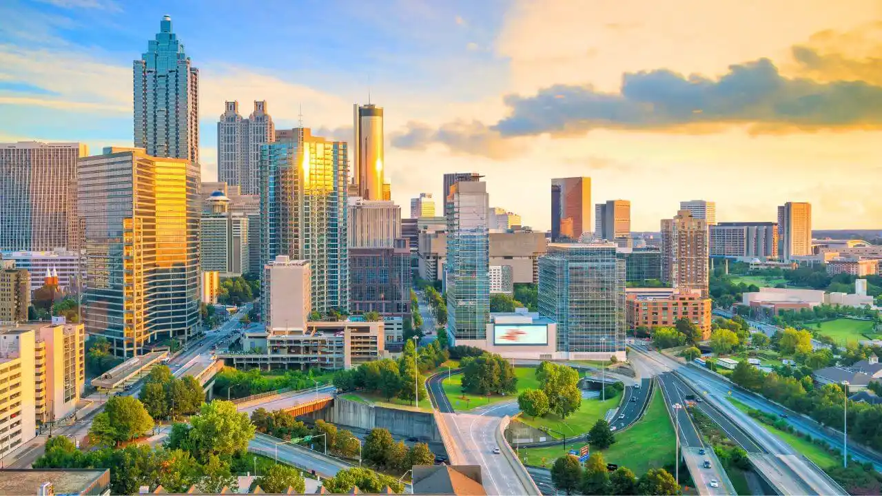 Ponto turístico em Atlanta